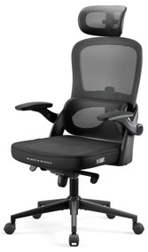 Ergonomická kancelárska stolička Diablo V-Light, čierna