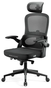 Ergonomická kancelárska stolička Diablo V-Light, čierna