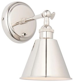 Endon 98716 - Nástenné bodové svietidlo HALLE 1xE14/40W/230V, lesklý chróm