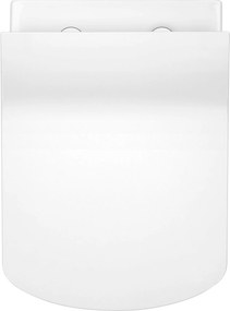 Deante Anemon Zero, toaletné sedátko s pomalým zatváraním 45 x 37 cm, biela, CDZ_6ZOZ