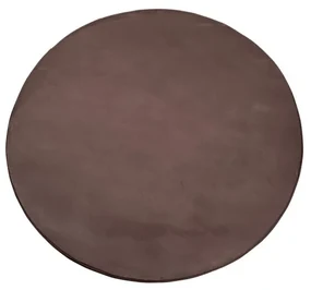 Koberec Topia Uni dark taupe kruh