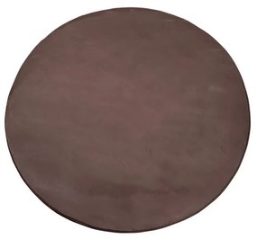 Koberec Topia Uni dark taupe kruh