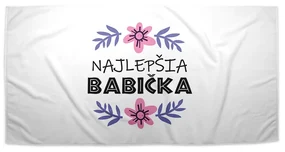 Sablio Uterák Najlepšia babička - 30x50 cm