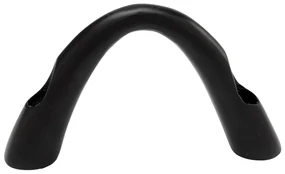 Bow Duo svietnik čierny 13 cm