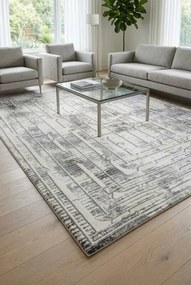 Dekorstudio Koberec do obývačky MONACO1, oceľovosivý Rozmer koberca: 120x170cm