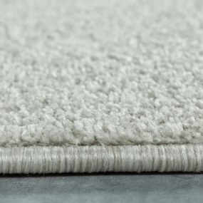 Ayyildiz, Kusový koberec Ata 7000 cream kruh, 200x200 (priemer) kruh, béžová, šedá, obývacia izba