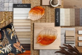 Dekoračný podnos SAVA 02 oranžový