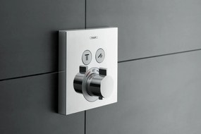 Hansgrohe Shower Select, termostatická batéria pod omietku, na 2 výstupy, chrómová, HAN-15763000