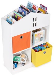 Regál do detskej izby v tvare domčeka