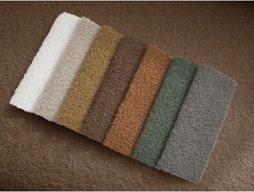 Hnedá pohovka z textílie buklé 193 cm Elina – Bobochic Paris