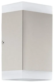 Eglo 75545 - LED Vonkajšie nástenné svietidlo CARPINERA 2xGU10/4,6W/230V IP44 EG75545