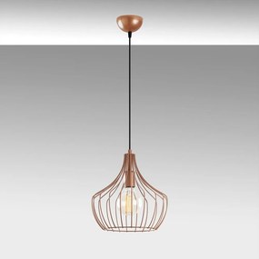 Závesné svietidlo v medenej farbe s kovovým tienidlom ø 27 cm Mezopotamya – Opviq lights