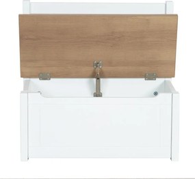 Biela detská lavica Woody – Roba