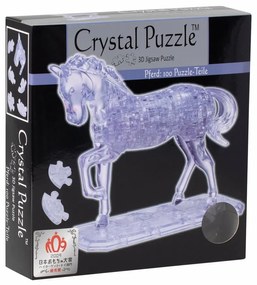 HCM Kinzel 3D Crystal puzzle Kôň, 100 dielikov