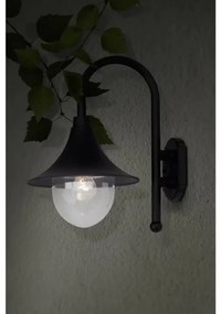 Brilliant - Vonkajšia nástenná lampa BERNA 1xE27/60W/230V IP44 čierna