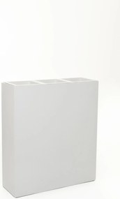 Kvetináč ELEMENTO, sklolaminát, šírka 88 cm, biela