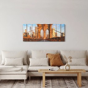 Obraz - Brooklynský most (120x50 cm)