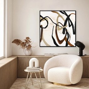 Ručne maľovaný obraz 100x100 cm Once Again – Malerifabrikken