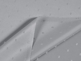 Biante Dekoračný záves TF-080 Obdĺžničky na sivom 150x260 cm