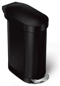 Pedálový oceľový odpadkový kôš 45 l Slim – simplehuman