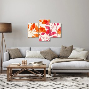 Obraz - Oranžové lístie (90x60 cm)