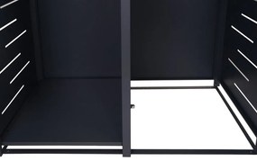 Prístrešok na smetiaku a drevo E83