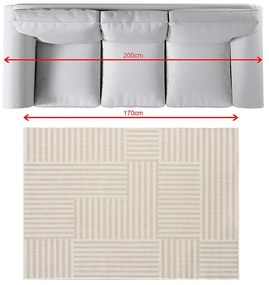 Koberec Mellow Beige II 120x170 cm