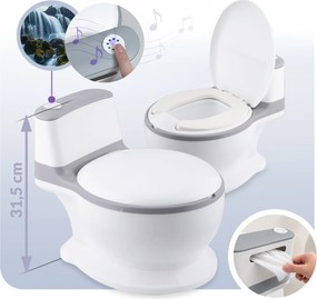 Ricokids Hudobný interaktívny nočník – cestovná toaleta pre deti RK-290