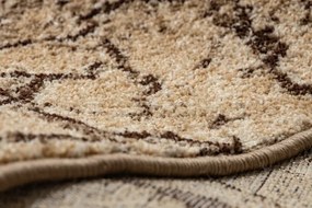 Koberec KARMEL Terra popraskaná zem orech