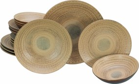 XXXLutz JEDÁLENSKÝ SERVIS Neapel Sand 16-dielne Creatable - Online Only bytové doplnky - 007768069304