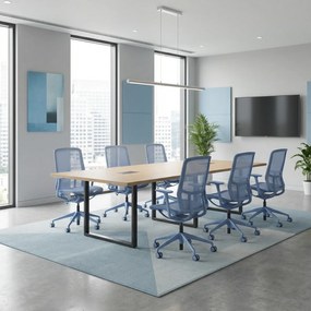 Kancelárska stolička ELVI, modrá