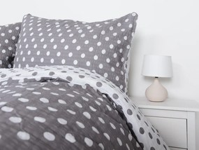 XPOSE® Krepové obliečky MIRIAM DUO - sivé/biele