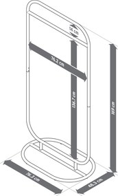 Voľne stojaci vešiak do predsiene