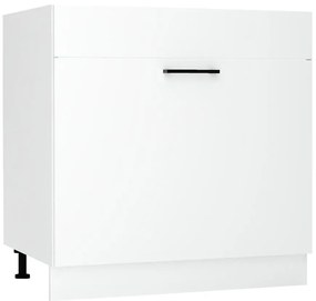 Kuchynská skrinka Max D80zl S/1 Zasl biela