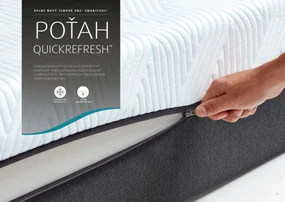 TEMPUR® PRO Medium Firm 21 - stredne tvrdý QuickRefresh poťah Rozmery: 200x200, Varianta: Tempur