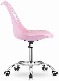 Otočná stolička PRINT - ružová