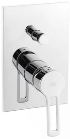 Paffoni Vallone sprchová a vaňová batéria ringo vrátane podomietkového telesa chróm RIN015