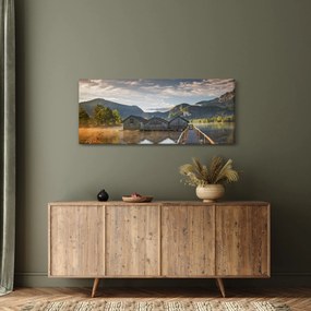 Obraz jazera (120x50 cm)