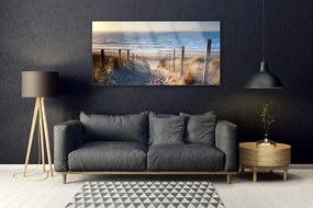 Obraz plexi Pláž chodník krajina 120x60 cm