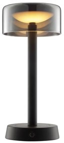 Brilliant - LED stmievateľná nabíjateľná dotyková stolná lampa RAZOR LED/2,5W/5V 2700K IP44 čierna