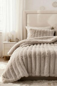Deka BUNNY taupe Rozmer: 220x240 cm