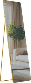 Zrkadlo Gurnee 160x50 cm - zlaté lesklé
