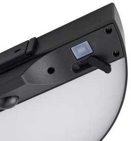 Nordlux - LED solárne nástenné svietidlo MONAY LED/5W/5V IP44 so senzorom