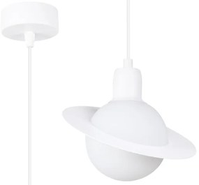 Sollux SL.1356 - Luster na lanku HYPERION 1xG9/8W/230V biela