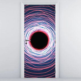 Fototapeta na dvere - Abstrakcia kruhu (95x205cm)