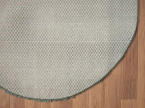 My Flair, Kusový koberec My Shaggy hellgrün kruh, 150x150 (priemer) kruh, zelená, chodba / predsieň