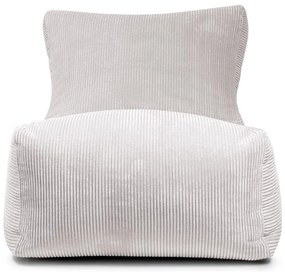 Tmavohnedý menčestrový sedací vak Seat 100 Lounge – SLOWDOWN