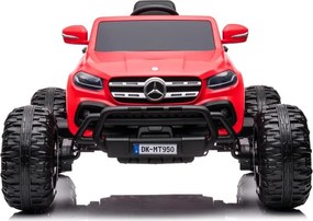 LEAN CARS Mercedes DK-MT950 4x4 Červené auto na batérie
