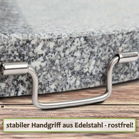 Anaterra Žulová základňa slnečníka, okrúhla, 30 kg