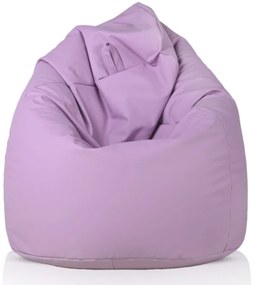 Sedací vak Sako svetlofialový ekokoža